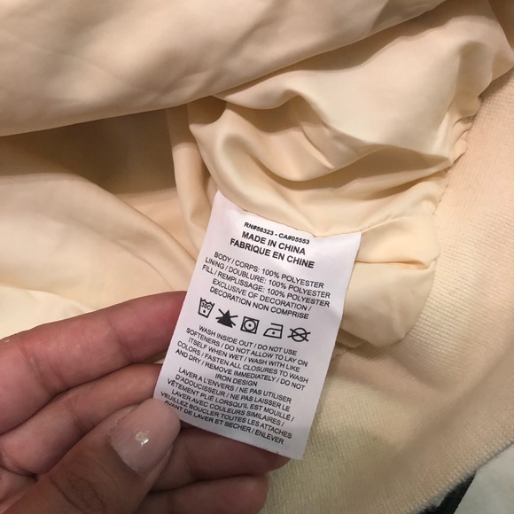 Nike Sportswear Full Zip Sherpa Size Large Track Jacket Muslin BV3040-115 small - Picture 10 of 12